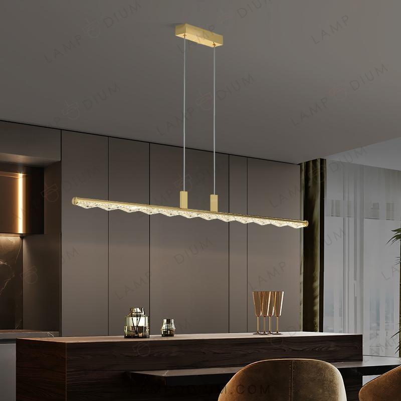 Linear, row luminaire CARIA LONG