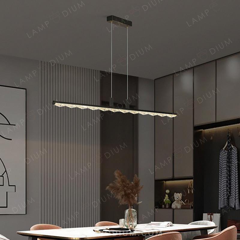 Linear, row luminaire CARIA LONG