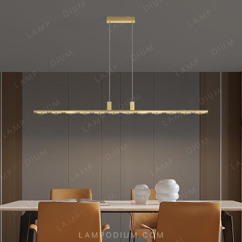 Linear, row luminaire CARIA LONG