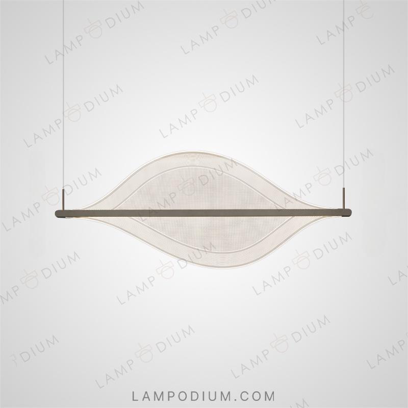 Linear, row luminaire CARLANTON B