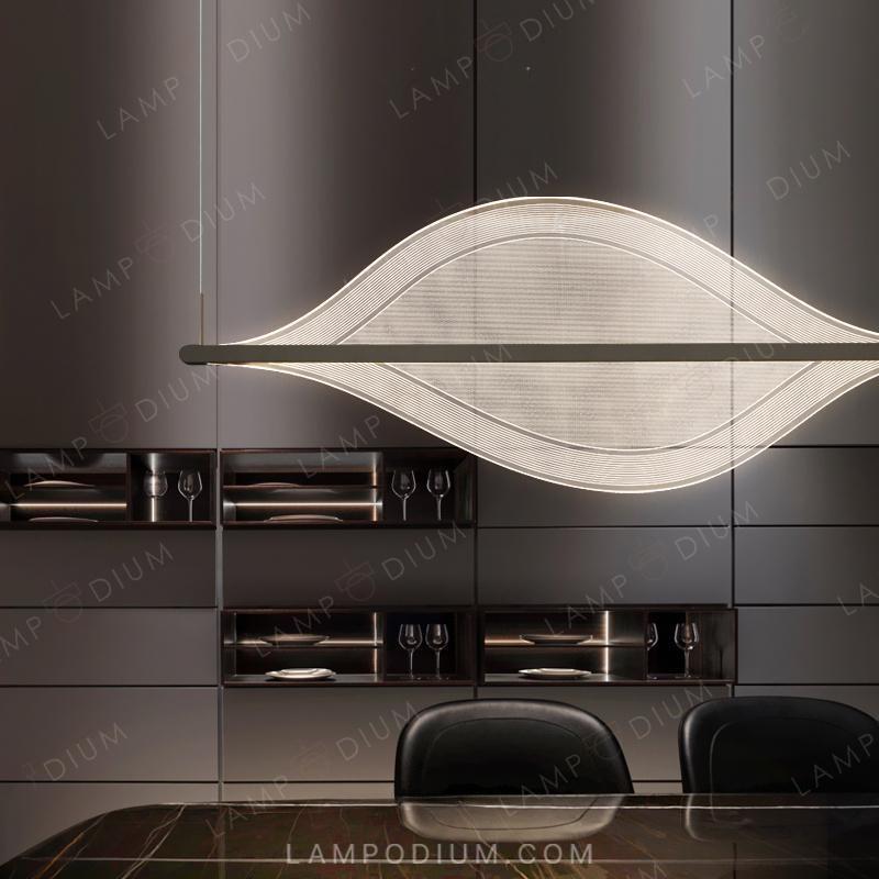 Linear, row luminaire CARLANTON B