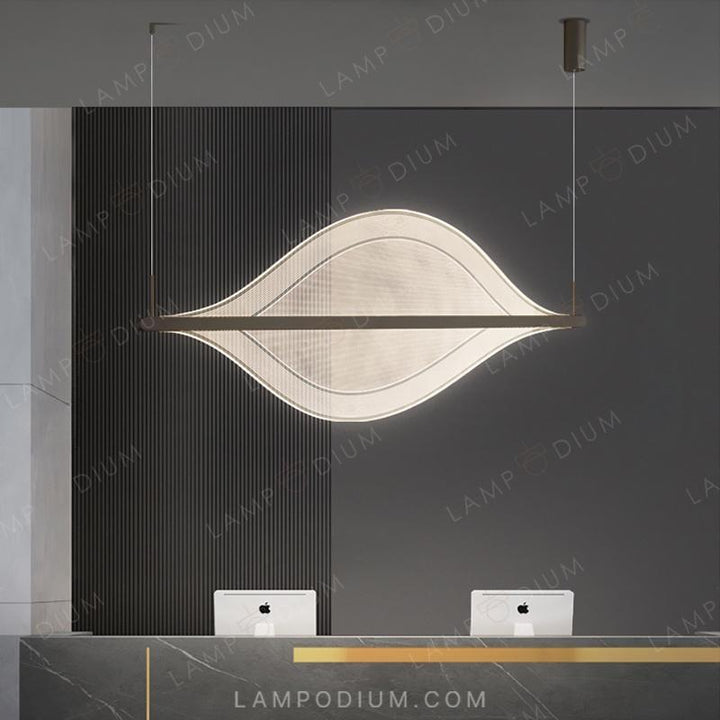 Linear, row luminaire CARLANTON B