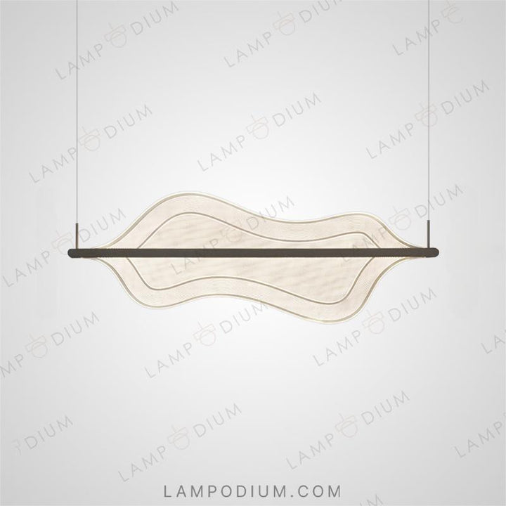 Linear, row luminaire CARLANTON