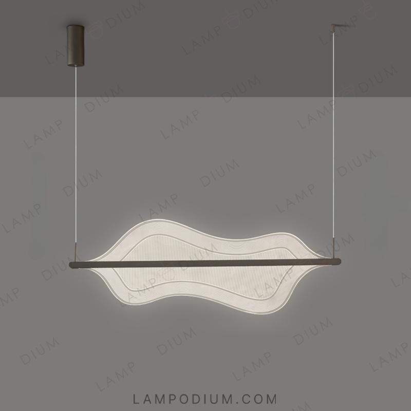 Linear, row luminaire CARLANTON