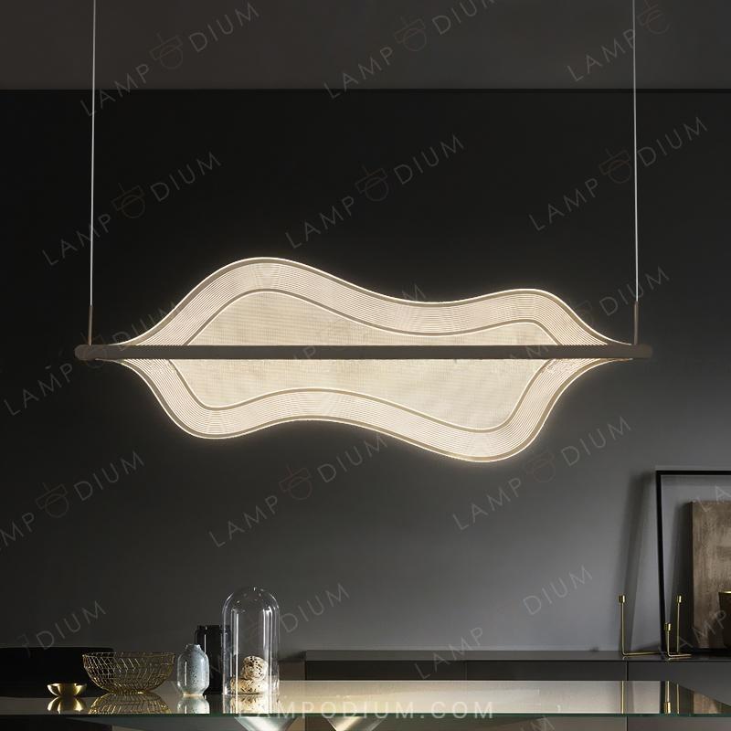 Linear, row luminaire CARLANTON