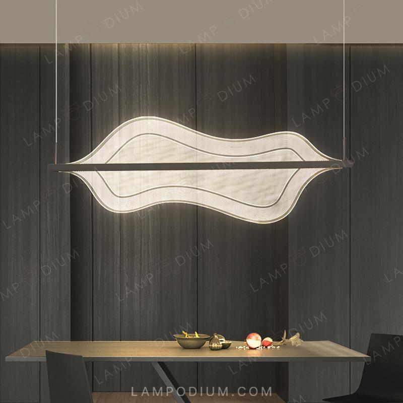 Linear, row luminaire CARLANTON