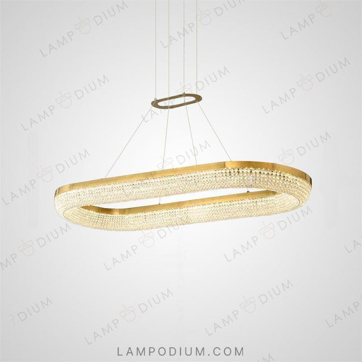 Linear, row luminaire CARMEN LONG