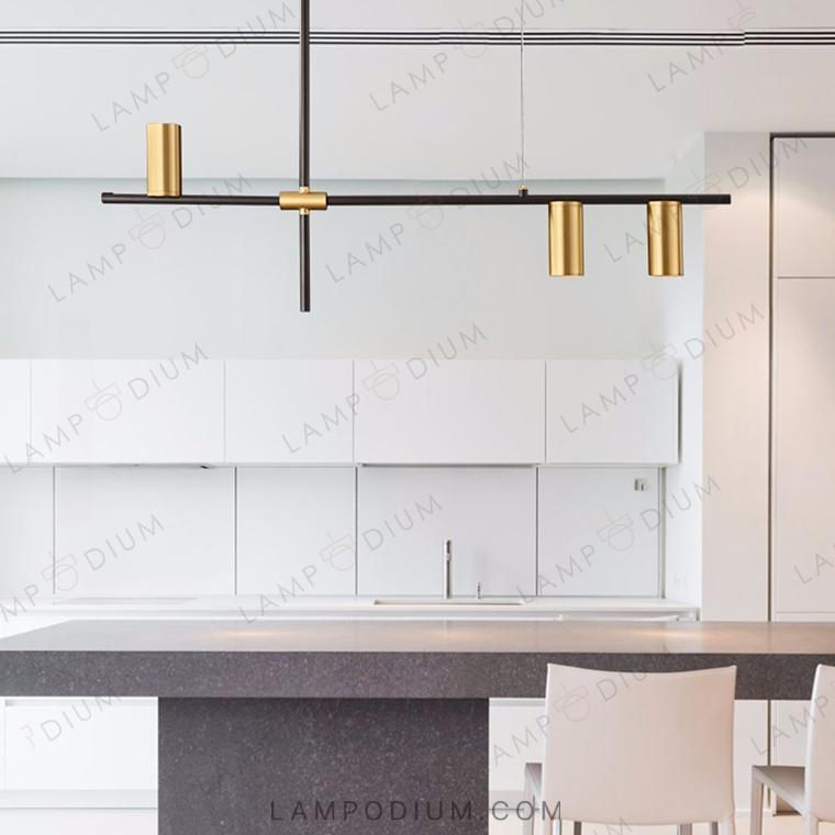 Linear, row luminaire CASA LONG