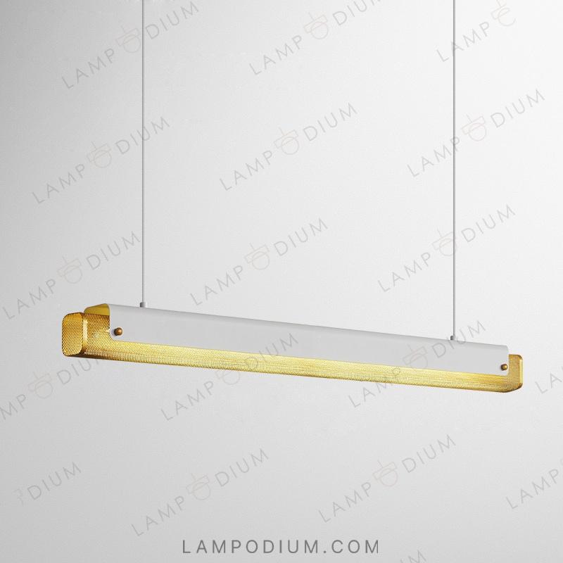 Recessed, linear luminaire CASING LONG