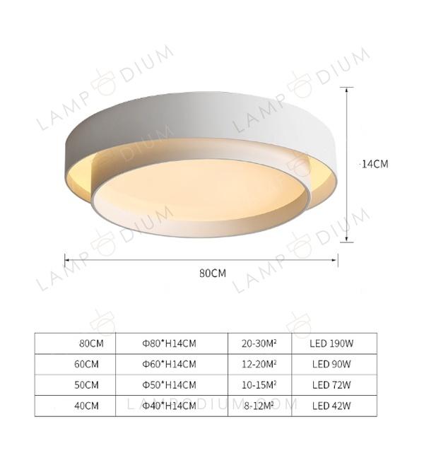 Ceiling light SCELLAFIORE