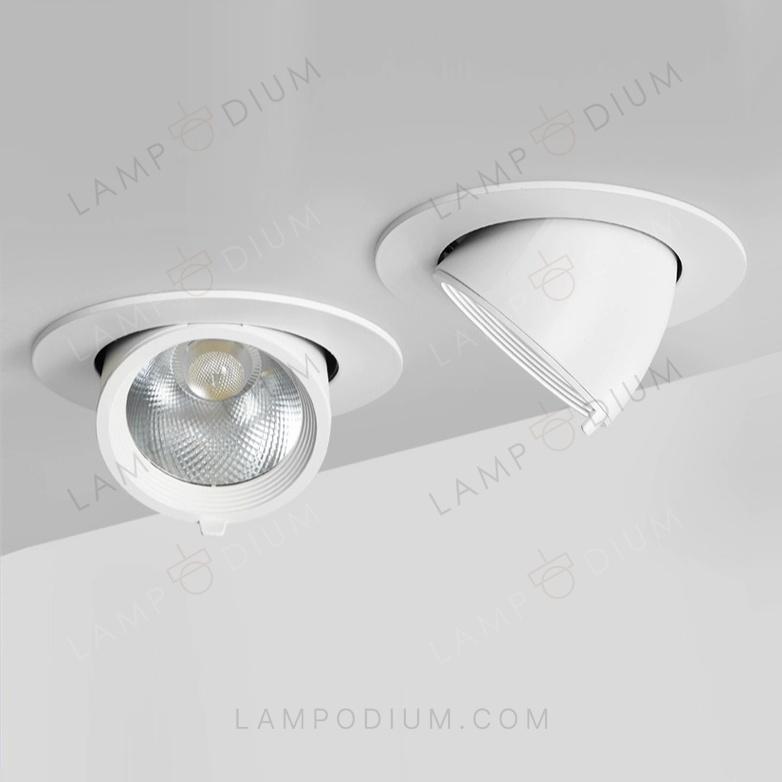 Ceiling light LAMPODIO T005 TRE W