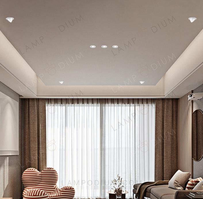 Ceiling light LAMPODIO T005 TRE W