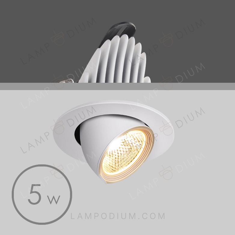 Ceiling light LAMPODIO T005 TRE W