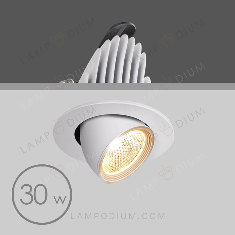 Ceiling light LAMPODIO T005 TRE W