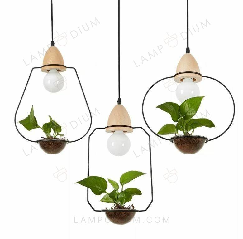 Pendant light PLANT A