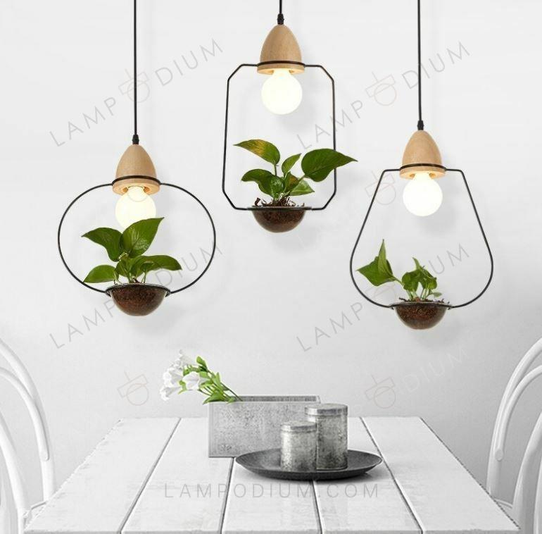 Pendant light PLANT A