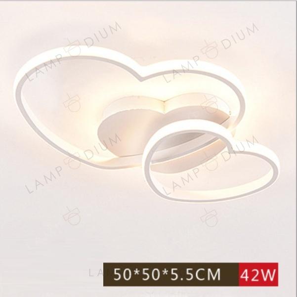 Ceiling light LAMPADA CUORE Ø 50 CM