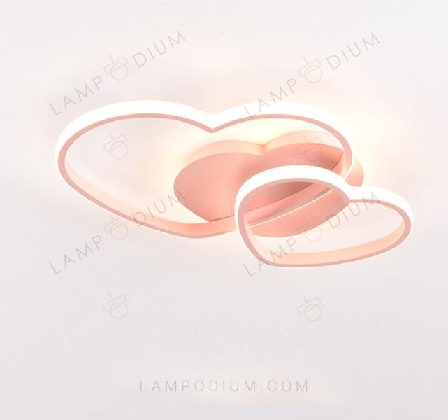 Ceiling light LAMPADA CUORE Ø 50 CM