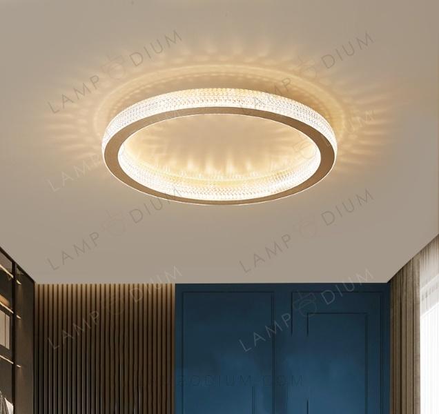 Ceiling light RING OF LOVE