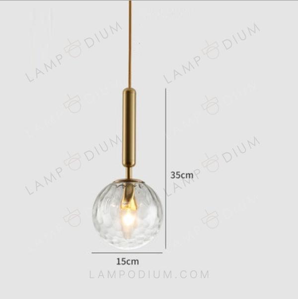 Pendant light VIVACELEVA