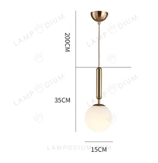 Pendant light VIVACELEVA