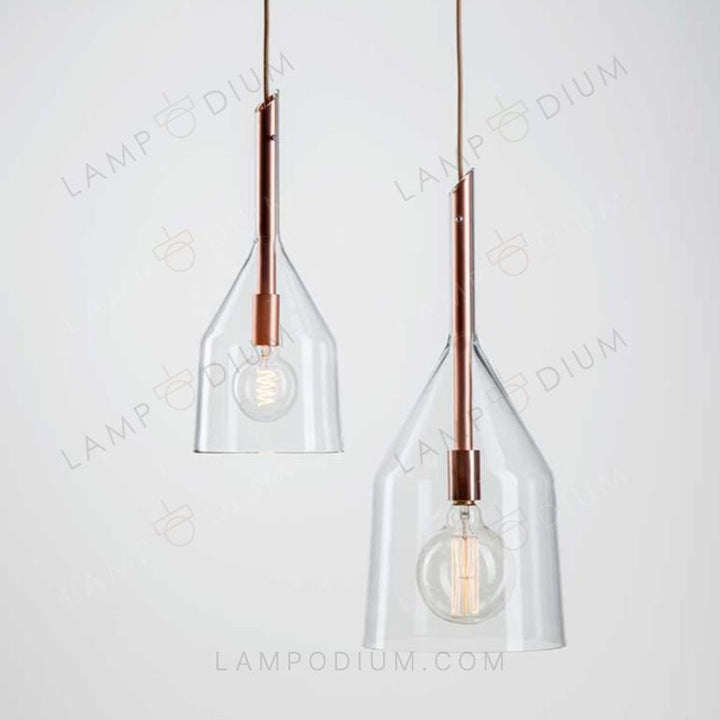 Pendant light GLASSER A