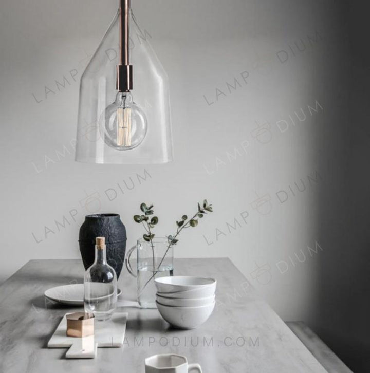 Pendant light GLASSER A