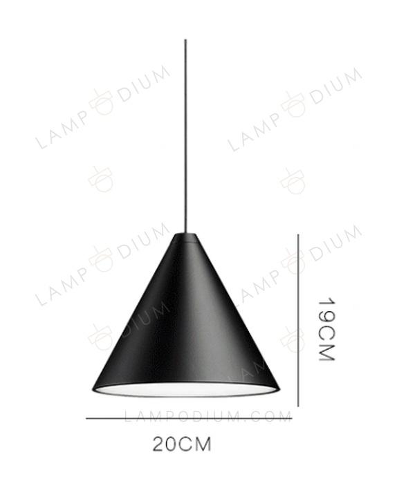 Pendant light THREAD A