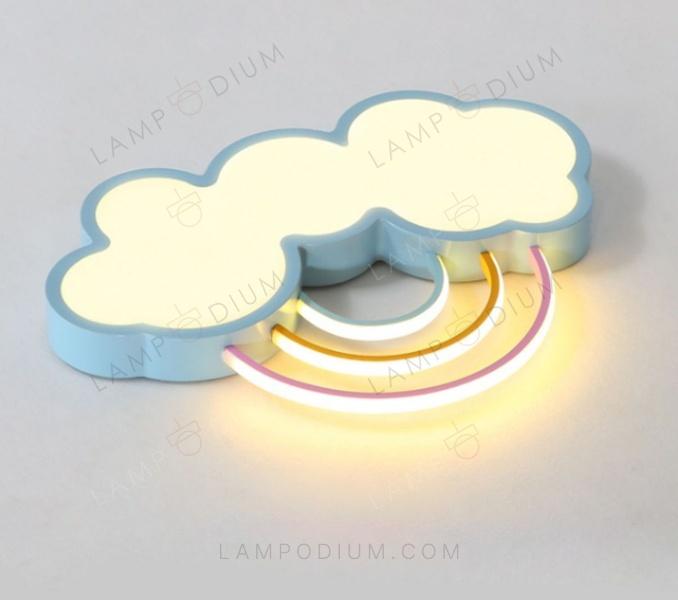 Ceiling light RAINBOW CLOUD