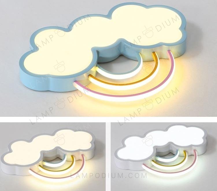 Ceiling light RAINBOW CLOUD