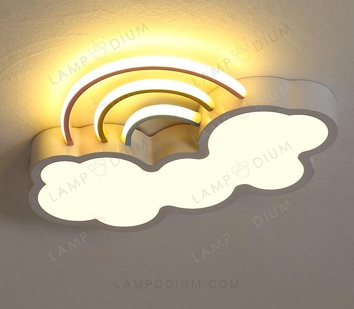 Ceiling light RAINBOW CLOUD