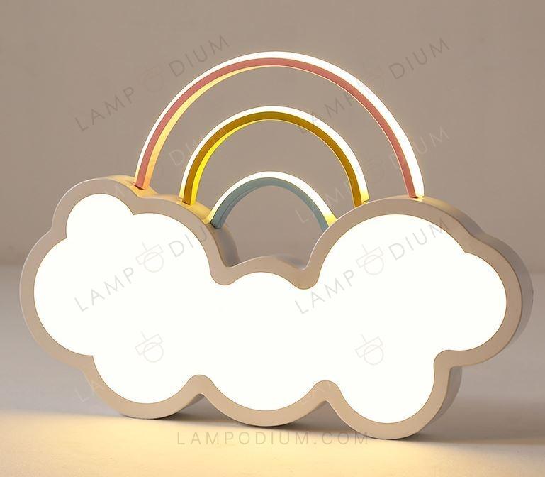 Ceiling light RAINBOW CLOUD