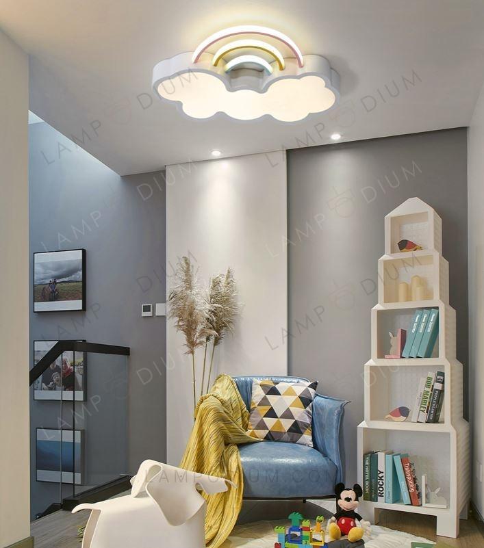 Ceiling light RAINBOW CLOUD