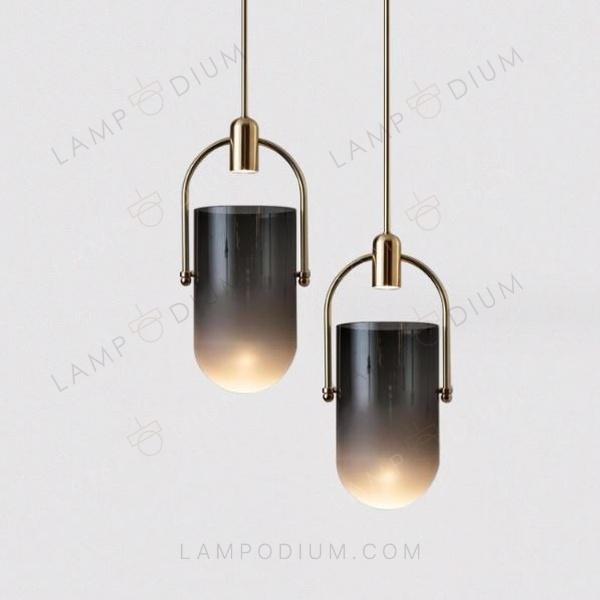 Pendant light TUBILE SORELLO