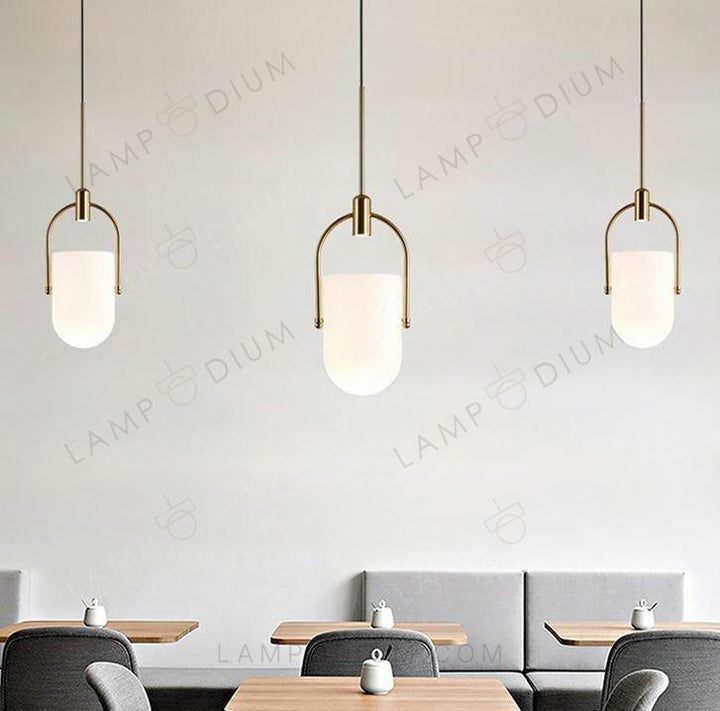 Pendant light TUBILE SORELLO