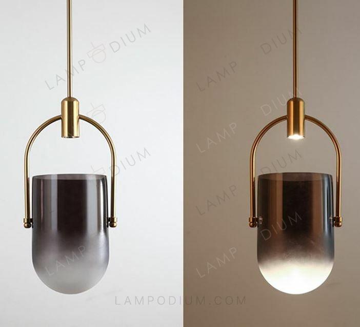 Pendant light TUBILE SORELLO