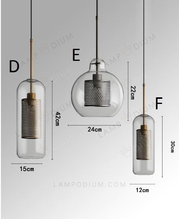 Pendant light CACCIA ARPA