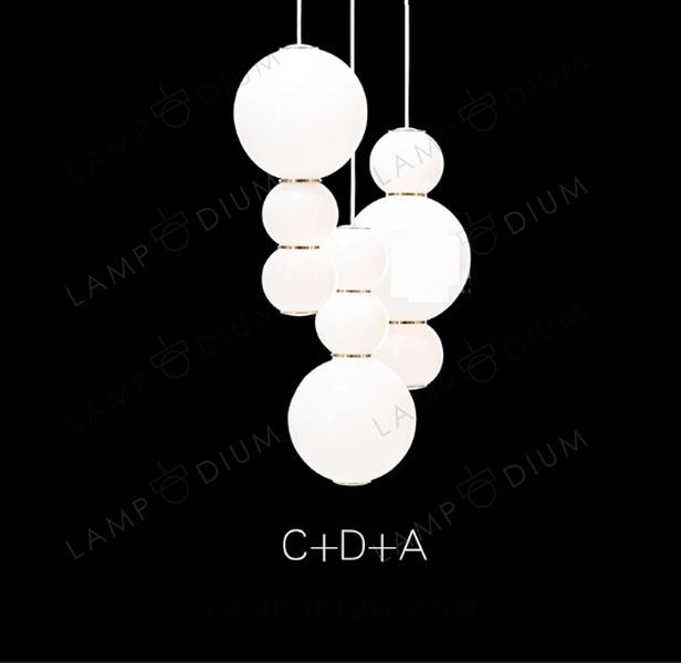 Pendant light PEARL BEADS A