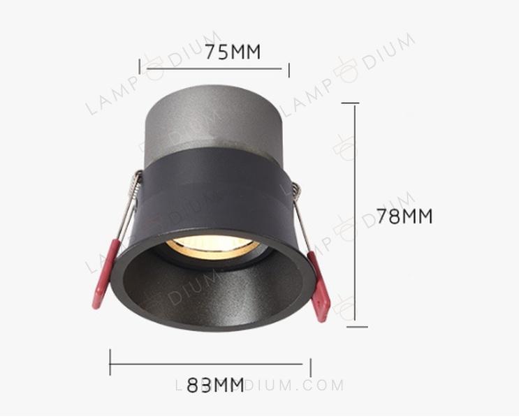 Ceiling light CERCWF B