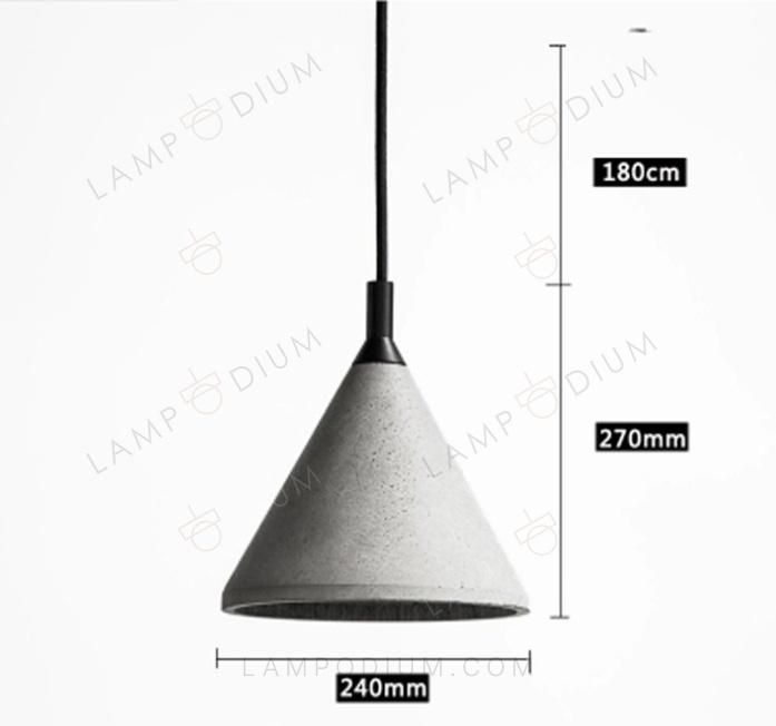 Pendant light CONE A