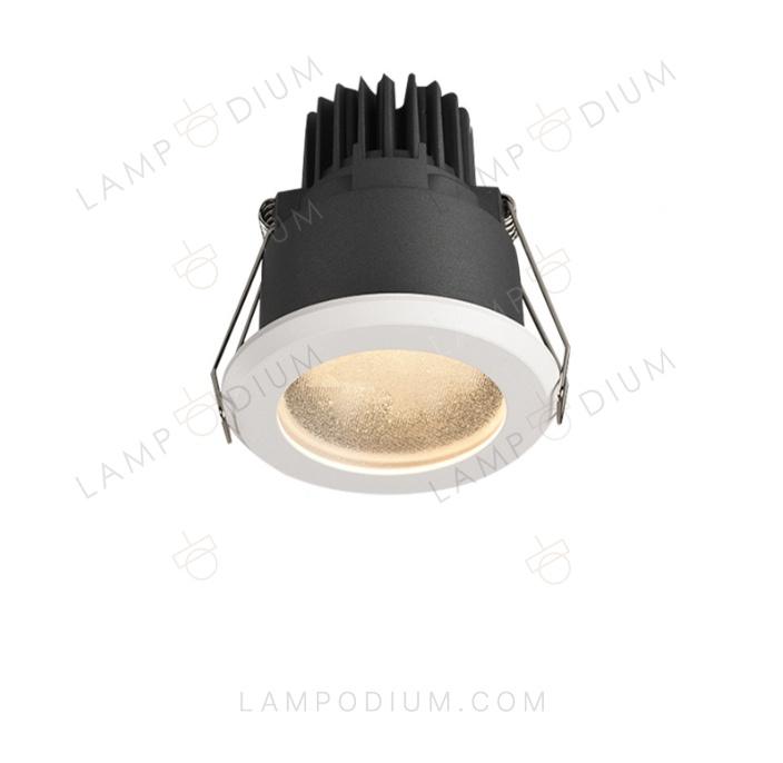 Ceiling light LAMPODIO T235 ACQUA