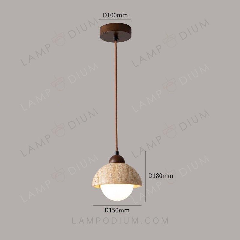 Pendant light CIOCCOLATO