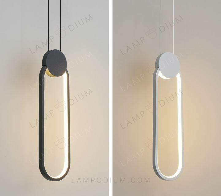 Pendant light EARRING QUADRATO