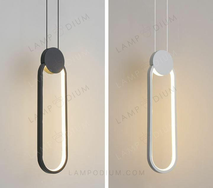 Pendant light EARRING QUADRATO