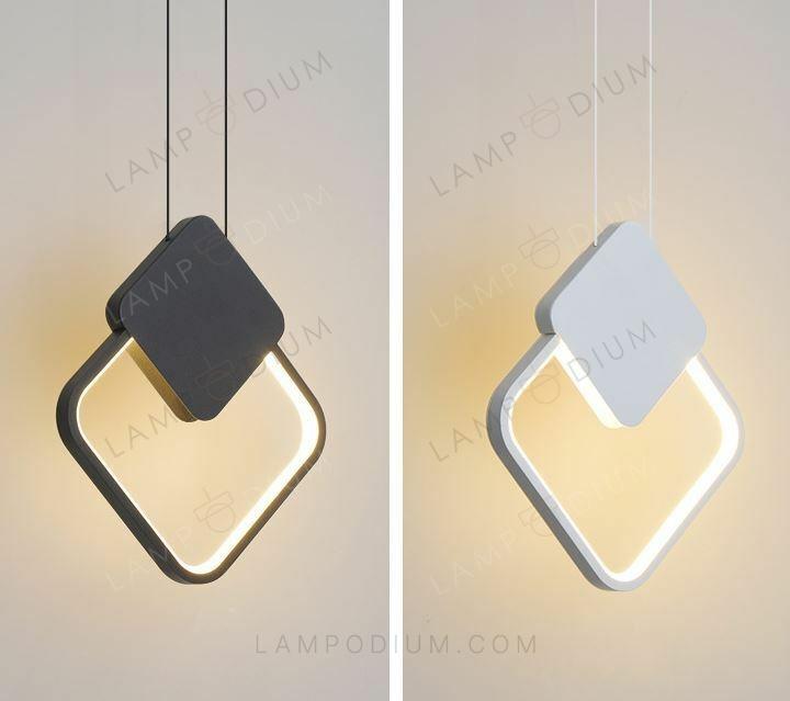 Pendant light EARRING QUADRATO