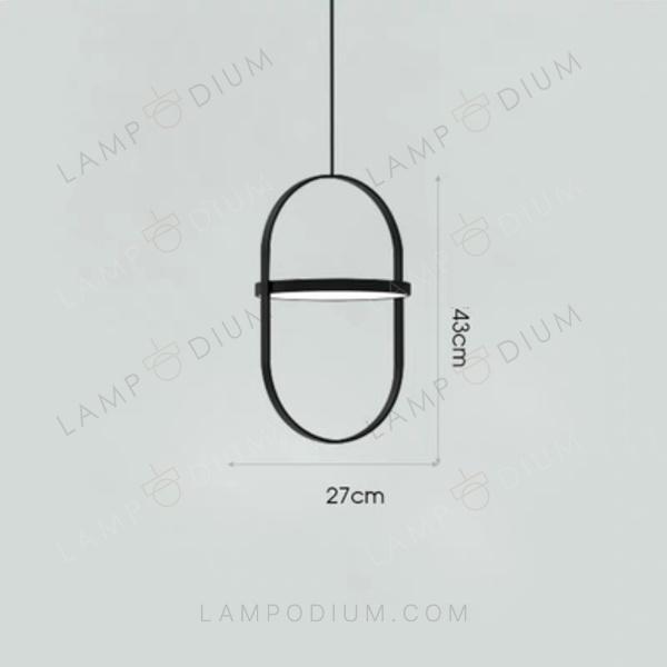 Pendant light CELISTELLA