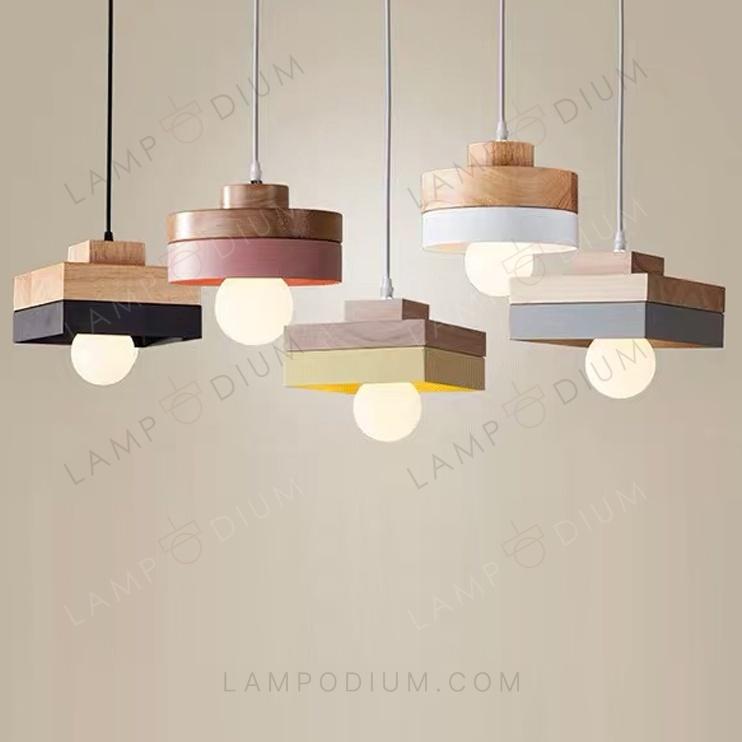 Pendant light SQUADRATO