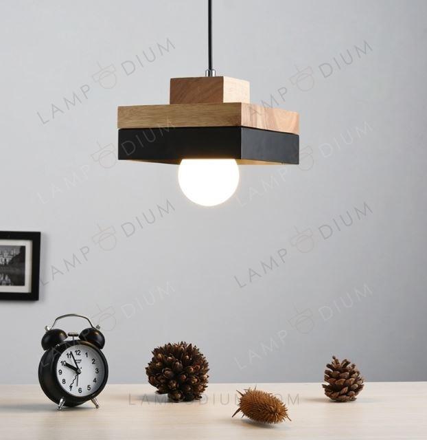 Pendant light SQUADRATO