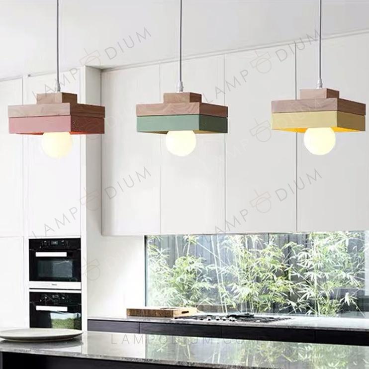 Pendant light SQUADRATO