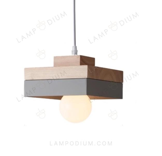 Pendant light SQUADRATO